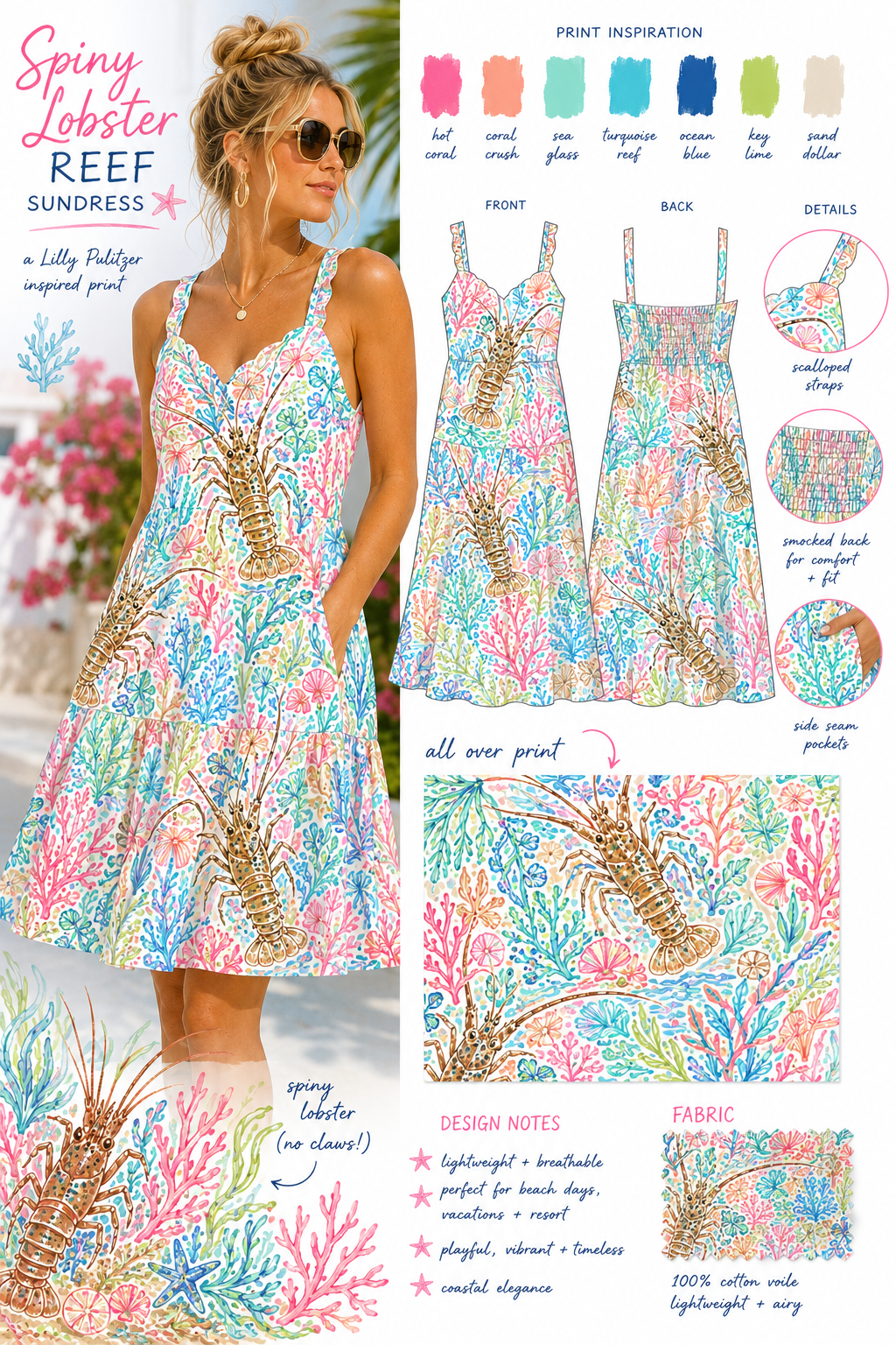 Lobster Sundress